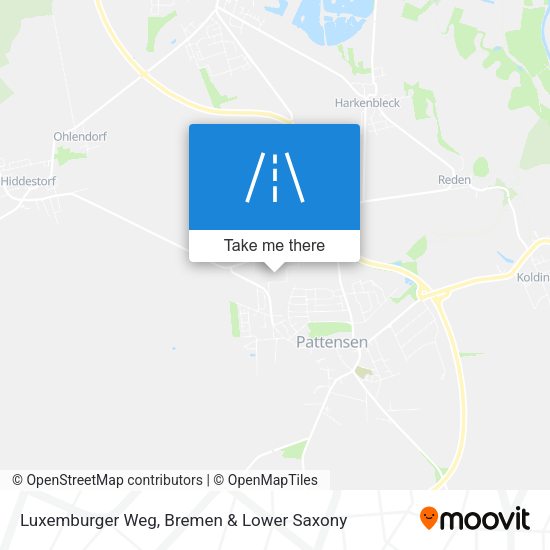 Luxemburger Weg map