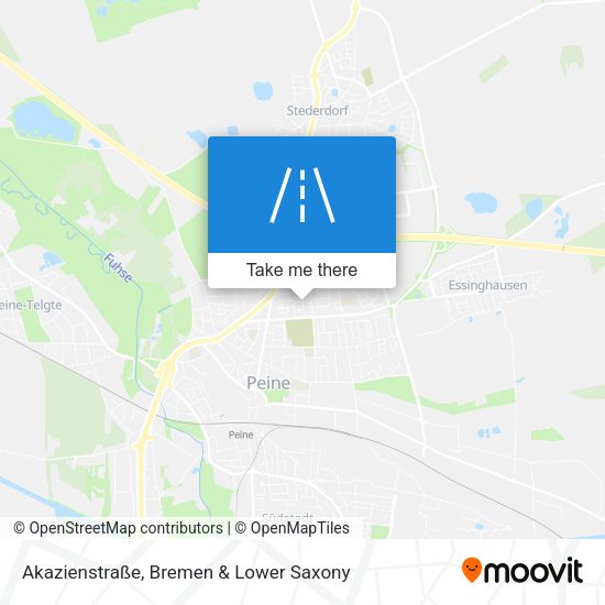 Akazienstraße map