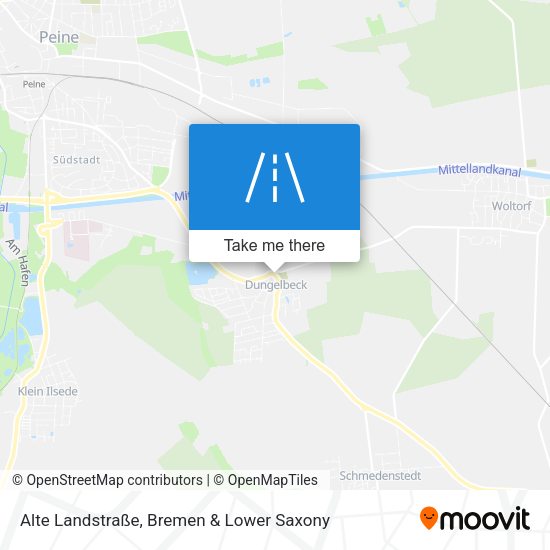 Alte Landstraße map