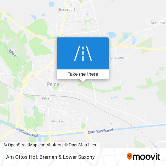 Am Ottos Hof map