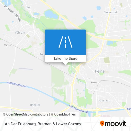 An Der Eulenburg map