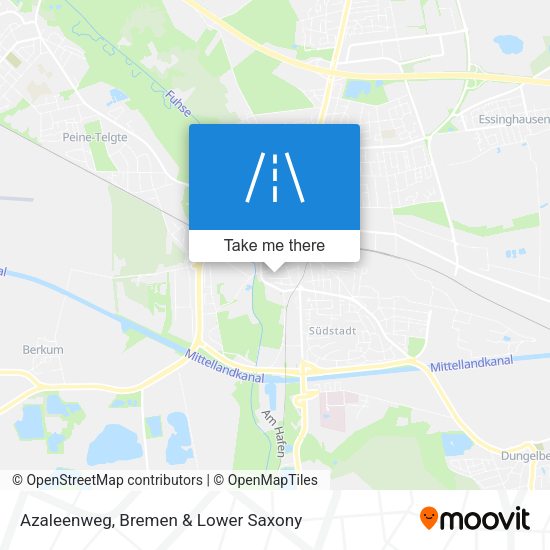 Azaleenweg map
