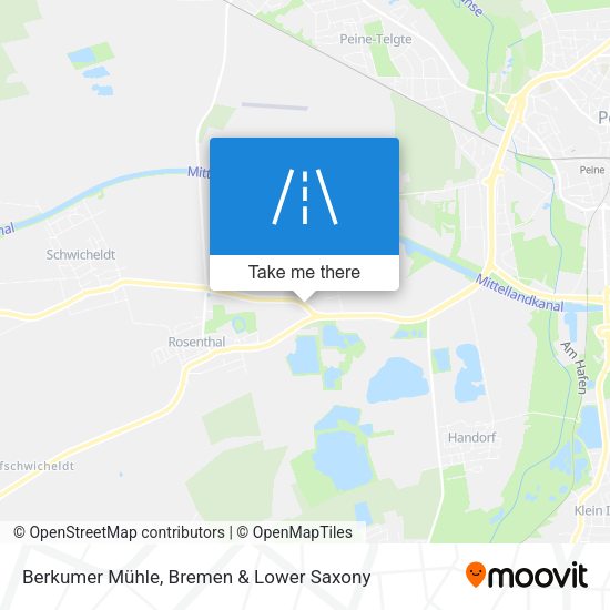 Berkumer Mühle map