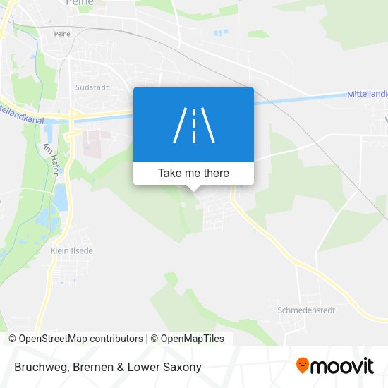 Bruchweg map