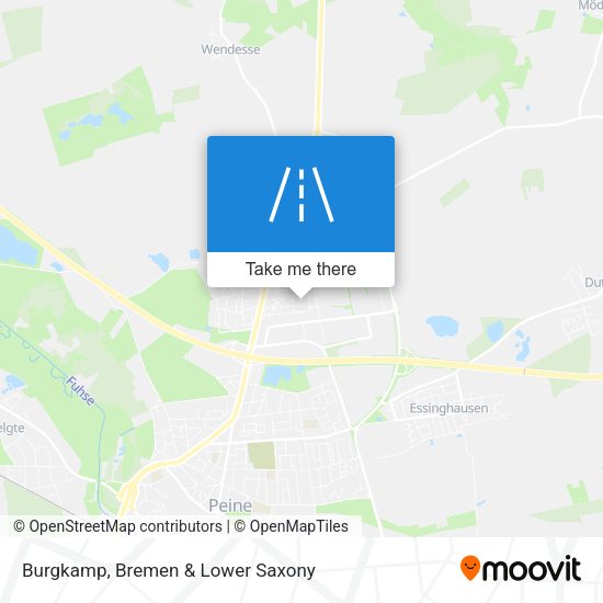 Burgkamp map
