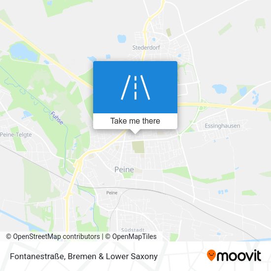 Fontanestraße map