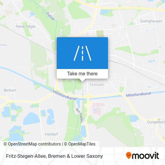 Fritz-Stegen-Allee map