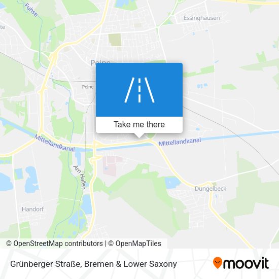 Grünberger Straße map