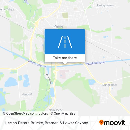 Hertha-Peters-Brücke map