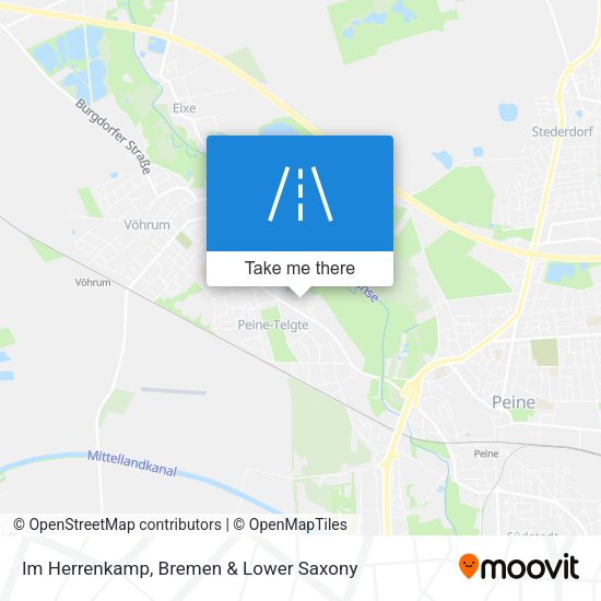 Im Herrenkamp map