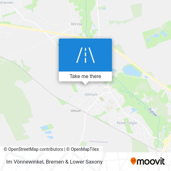 Im Vönnewinkel map