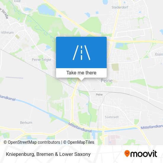 Kniepenburg map