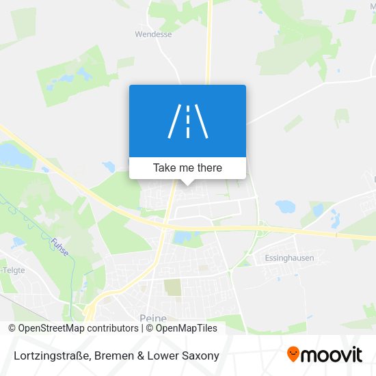 Lortzingstraße map