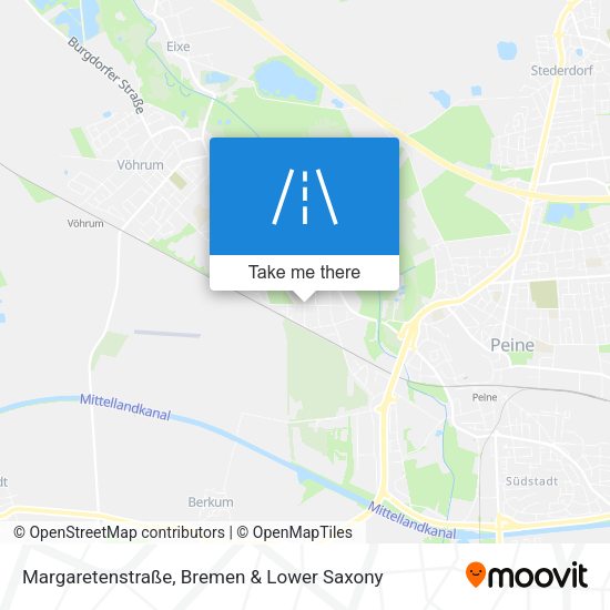 Margaretenstraße map