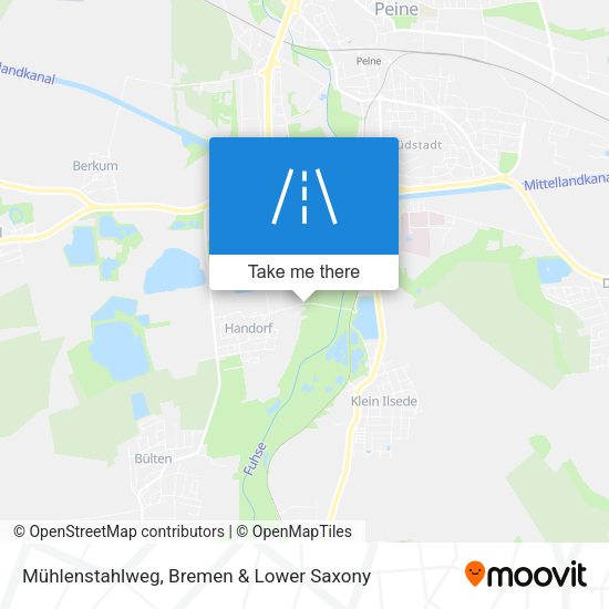 Mühlenstahlweg map