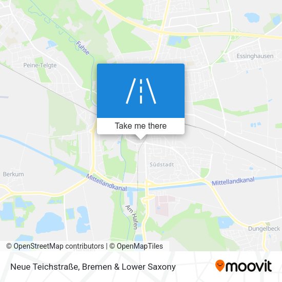 Neue Teichstraße map