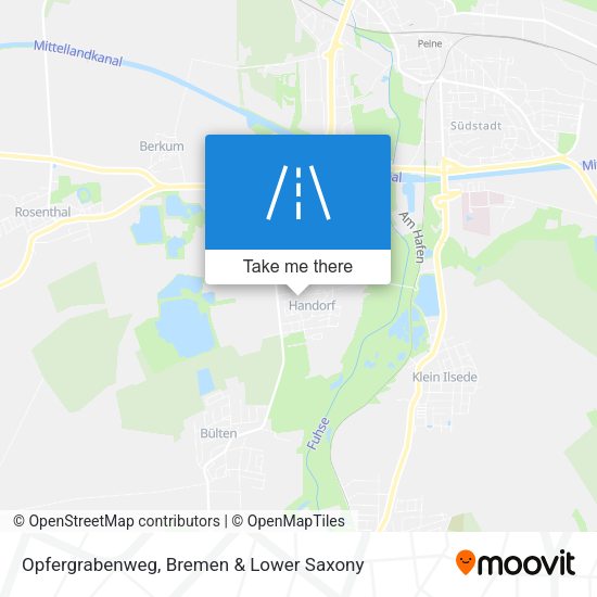 Opfergrabenweg map