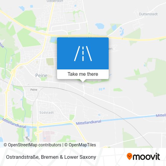 Ostrandstraße map