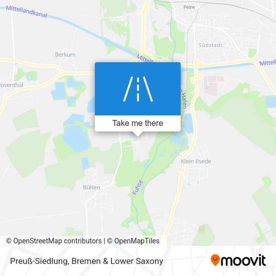 Preuß-Siedlung map