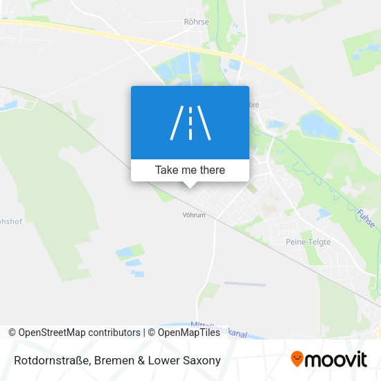 Rotdornstraße map