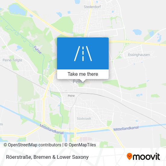 Röerstraße map