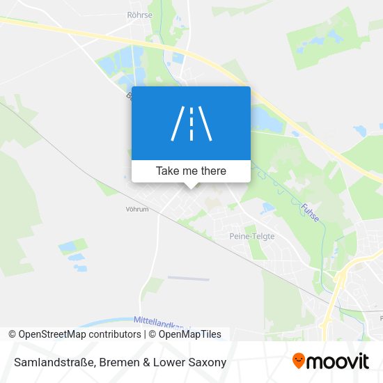 Samlandstraße map
