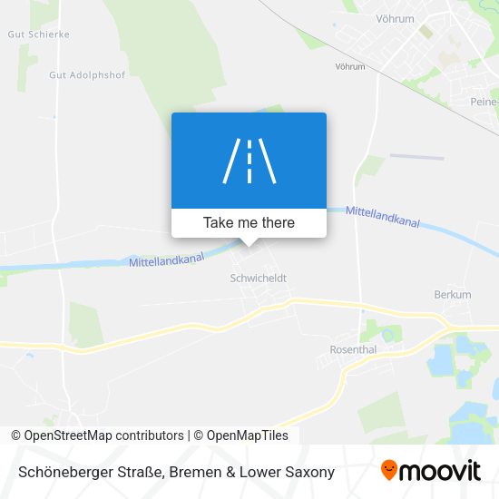 Schöneberger Straße map