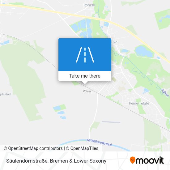Säulendornstraße map