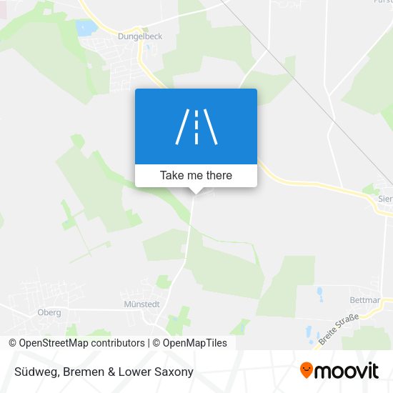 Südweg map