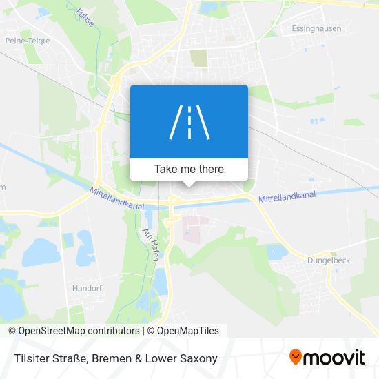 Tilsiter Straße map