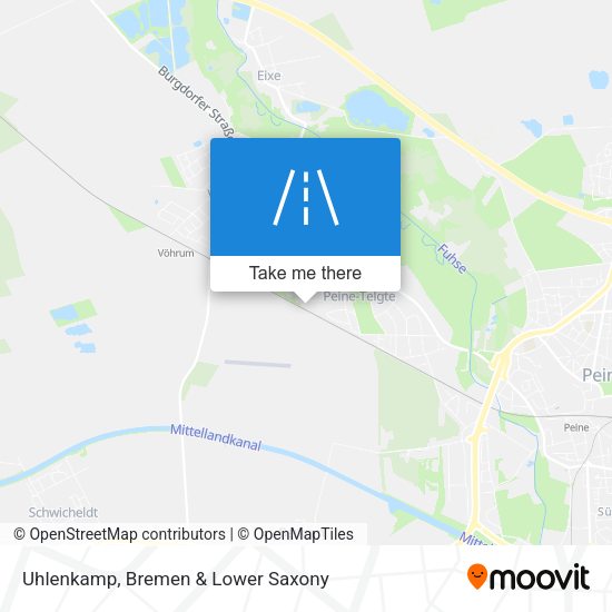 Uhlenkamp map