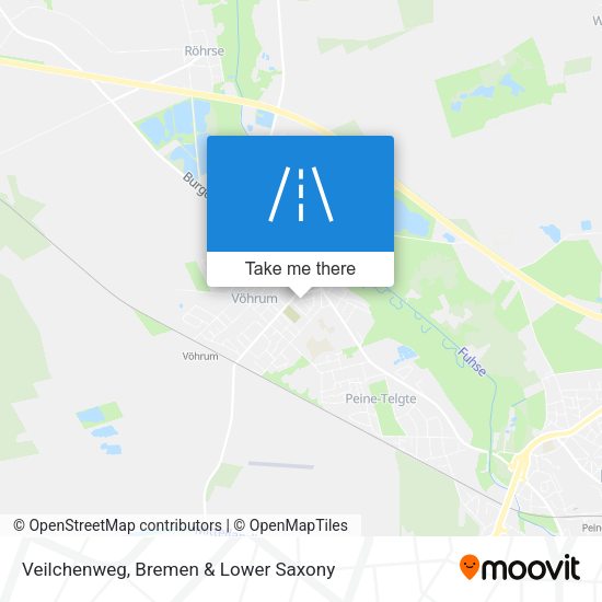Veilchenweg map