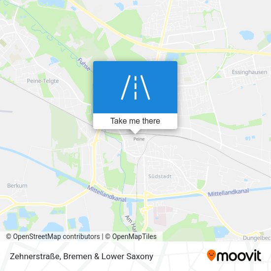 Zehnerstraße map