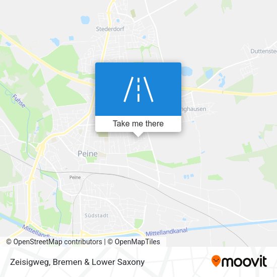 Zeisigweg map