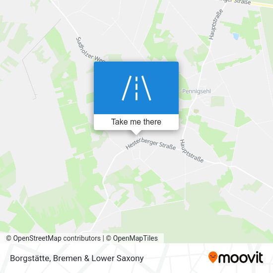 Borgstätte map