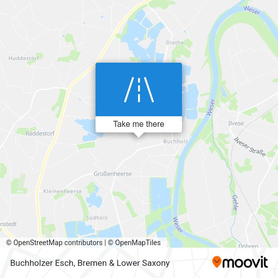 Buchholzer Esch map