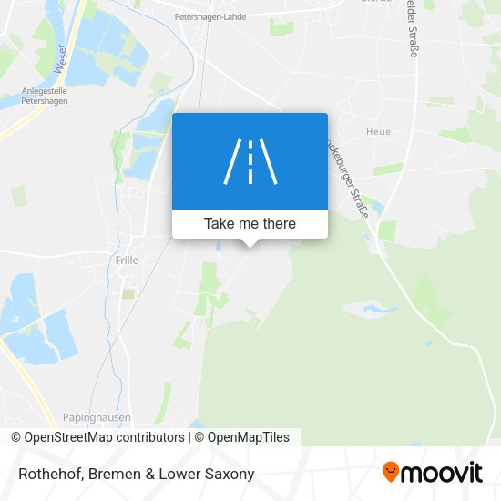 Rothehof map