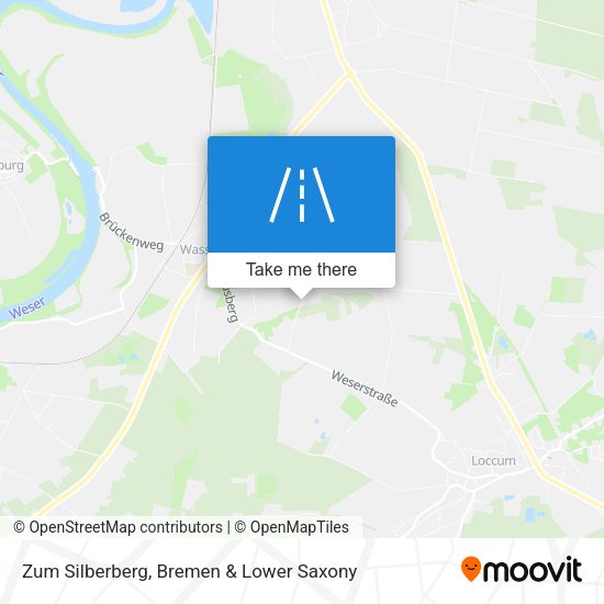Zum Silberberg map