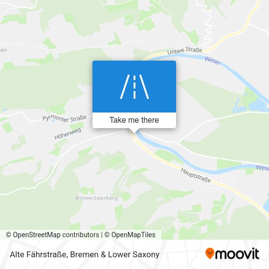 Alte Fährstraße map
