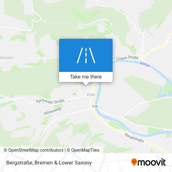 Bergstraße map