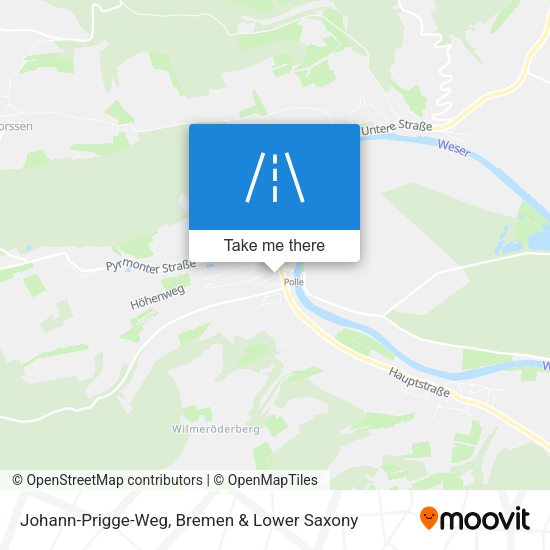 Johann-Prigge-Weg map