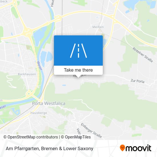 Am Pfarrgarten map