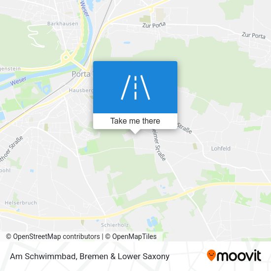 Am Schwimmbad map