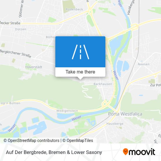 Auf Der Bergbrede map