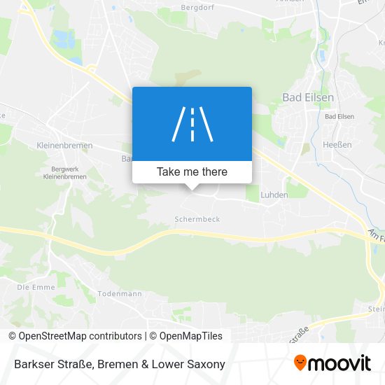 Barkser Straße map