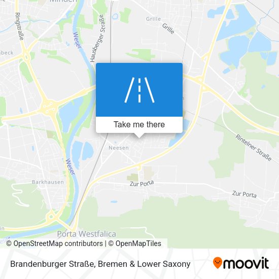 Brandenburger Straße map