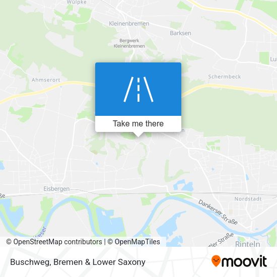 Buschweg map