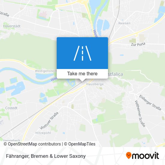 Fähranger map