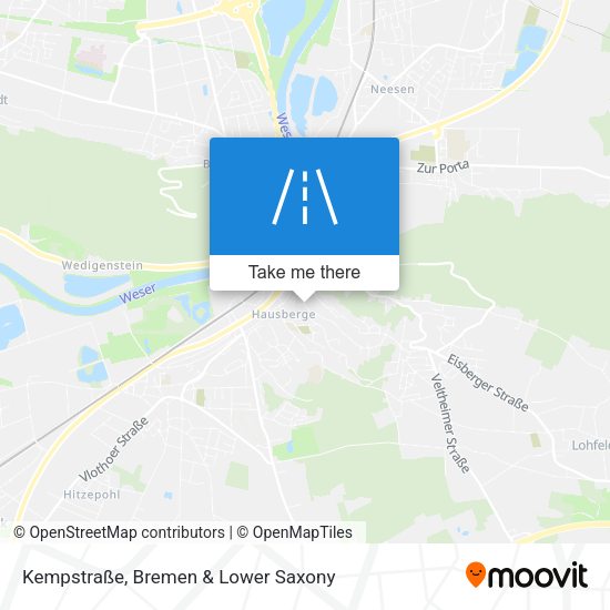 Kempstraße map