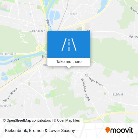 Kiekenbrink map